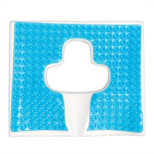 T-shaped Memory Foam Gel Pad Breathable Butt Cushion Sit Bed Hemorrhoid Pressure - Picture 7 of 16