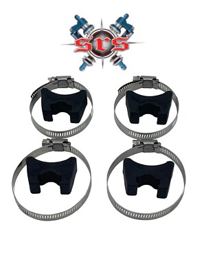 SHOCK RESERVOIR RUBBER MOUNT KIT GROMMET CLAMPS REZZY ELKA AXIS FOX PEP WORKS