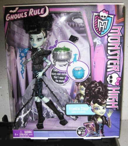 MONSTER HIGH GHOULS RULE FRANKIE STEIN *BNIB** DATED 2012 - Photo 1/3