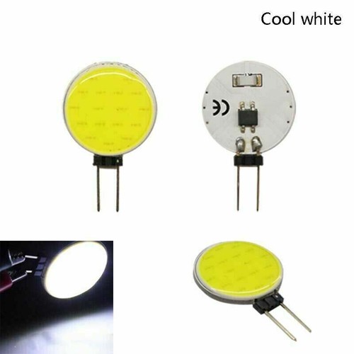 5pcs G4 LED Chip COB Light 5W DC 12V Headlight Round Lamp Cool White/Warm White - Bild 12 von 13