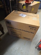 Case 18 Rolls 4" x 33 Ft RB Flashing Tape Sealing Waterproofing Window Flashing