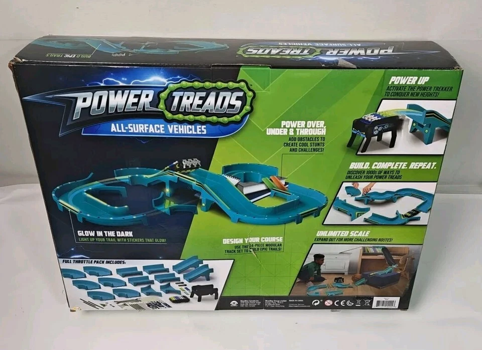 All-Surface Toy Vehicles Full Throttle Pack 40+ Pcs w/ Glow-in-The Dark Treads - Image 2 of 4