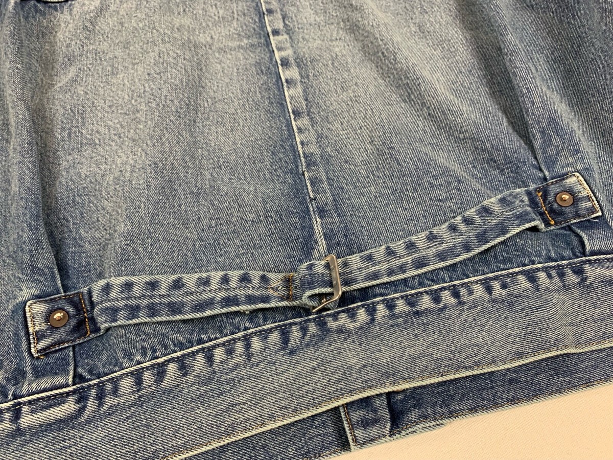 LEVIS X BEAMS SUPER WIDE TRUCKER JACKET BEAMS BLUE M NWT LEVIS X BEAMS SUPER WIDE TRUCKER JACKET BEAMS BLUE M NWT