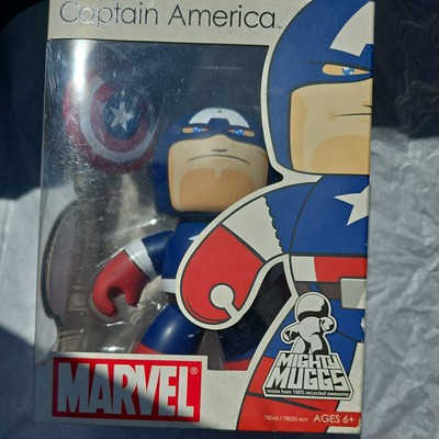Marvel Mighty Muggs Captain America Marvel Collectible Figurine New In Box