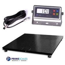 60"x60" Floor Scale 10,000 lb x 1 lb with 5 Year Warranty