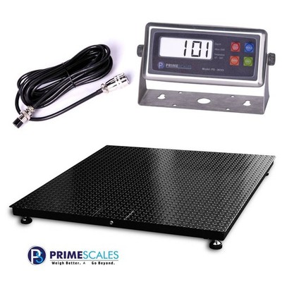 New 60''x60'' Floor Scale 10,000 lb x 1 lb with 5 Year Warranty