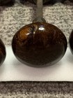 4 Sets 8 Antique vintage brown porcelain door knobs — photo 9