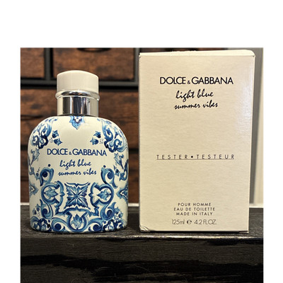 Dolce&Gabbana Light Blue Summer Vibes Eau de Toilette Spray Tester 4.2oz