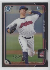 2015 Bowman Chrome Prospects Asia Exclusive Black Refractor Luis Lugo 0q1p