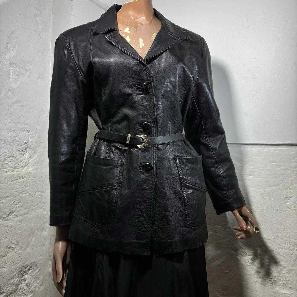 Vintage 1957 “Legendary Jacket” by Firenze • Italian made buttery leather jacket - Image 2 of 4