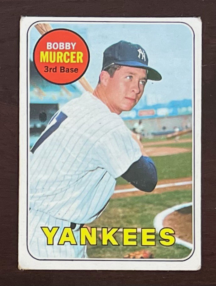 1969 Topps #657 Bobby Murcer – High Series (New York Yankees)