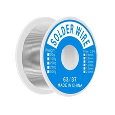 63/37 Tin Lead Rosin Core Solder Wire for Electrical Soldering with 2 High...