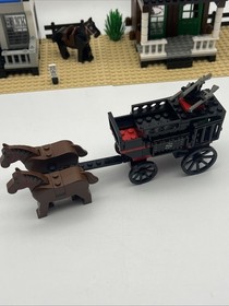 LEGO 6765 Gold City Junction Complete Build w/Instructions Missing Banker Mini