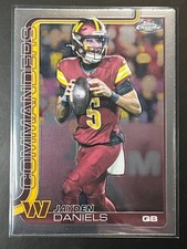 2025 Topps Chrome Football NFL #295 Jayden Daniels - Washington Commanders