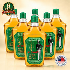 Clubman Pinaud After Shave Bulk 6 Pack - 6 oz Each Barbershop Scent