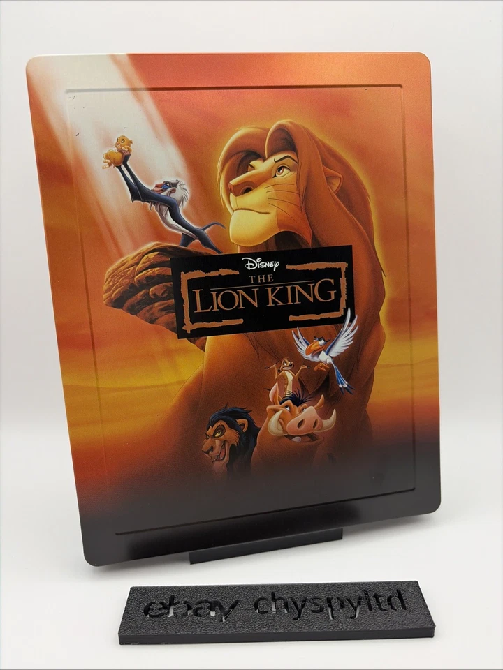 The Lion King (1993) Limited Edition Zavvi Lenticular Steelbook Blu-ray 3D UK - Image 4 of 4