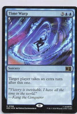Commander: Marvel Super Heroes #788 Time Warp Foil