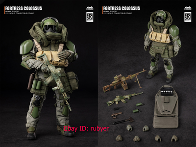 ◎ HASUKI SA02 BLACK OPS 1/12 新品未開封 HASUKI SA02 BLACK OPS Fortress Colossus Unknown Operator 1/12