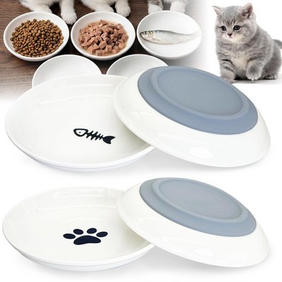 Katzennapf Cat Bowl Futterschale Keramik Auslaufsicher Rutschfest Für Haustier