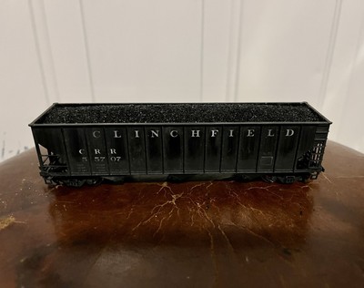 (2) HO Scale Coal Loads for Bowser 100-Ton Coal Hoppers