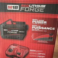 Milwaukee M18 18-Volt REDLITHIUM FORGE Starter Kit w/12.0 Forge Battery