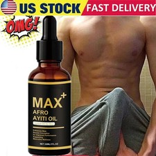 Max Afro Ayiti Oil Herbal Oil for Man Enhances Male Boosts Circulation US