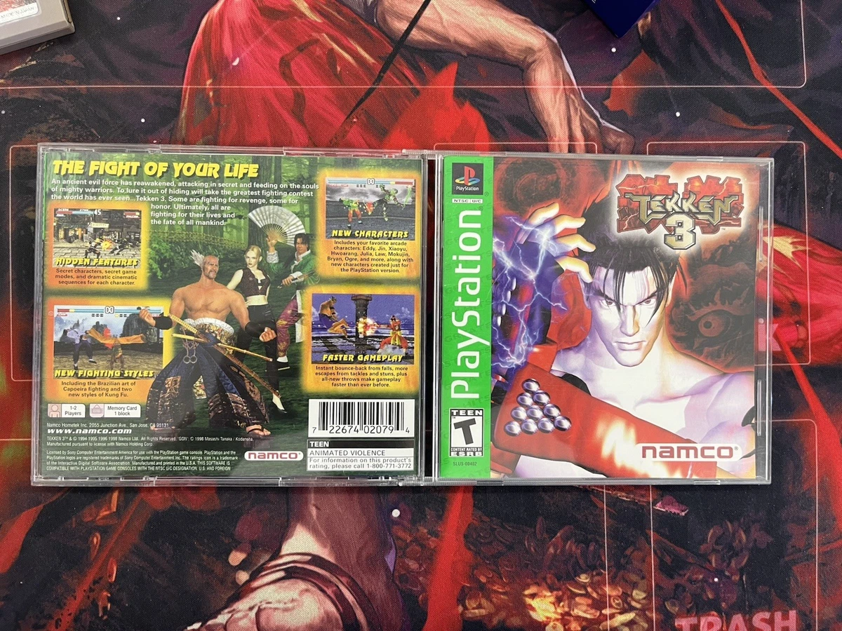 Jeux Vidéo Tekken 3 Platinum PlayStation 1 (PS1) d'occasion