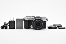 OLYMPUS PEN E-P7 14-42mm Lens Kit Silver Shut...