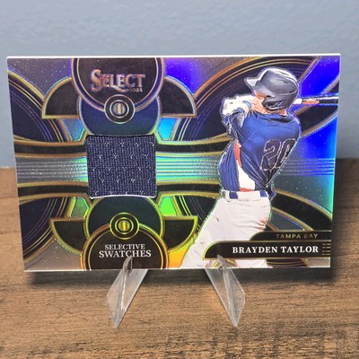 2024 Panini Select Brayden Taylor Selective Swatches  #SS-BT SP Tampa Bay Rays