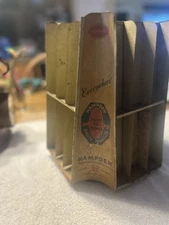 1930’s HAMPDEN MFG HARDWARE TIN STORE DISPLAY ROTATE SIGN PLAINFIELD NJ