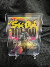 Triple H 2025 Topps Finest WWE SHOW STOPPERS DIE-CUT REFRACTOR #SSS-TH /75