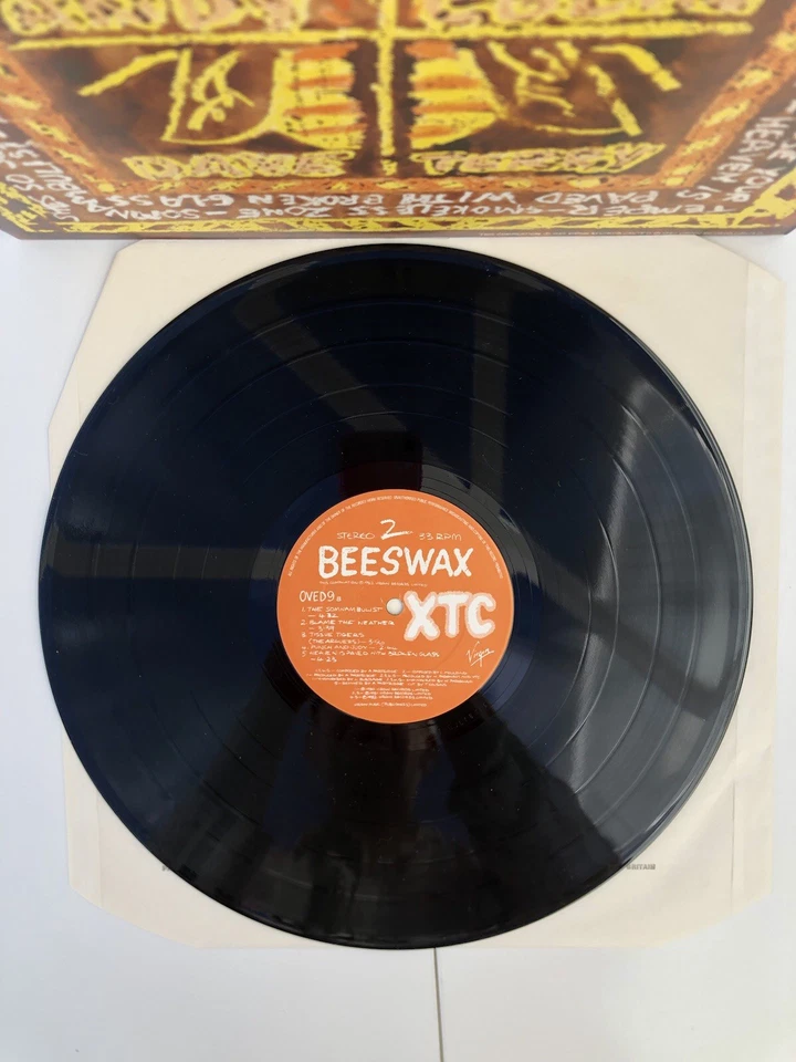 XTC Beeswax the B sides 1977- 1982 12 in Vinyl lp Record OVED 9 EX+ EX - Изображение 4 из 4