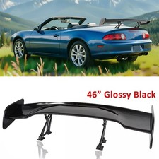 For Pontiac Firebird Convertible Coupe Glossy 46 Rear Trunk Spoiler Lip Wing