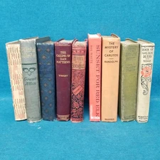 VTG LOT HC Books Novels Etc Some Decorative Covers Shelf Filler Display