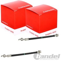 2X Herth+Buss Bremsschlauch Hinten AußEn Links+Rechts Passend FüR Toyota IQ