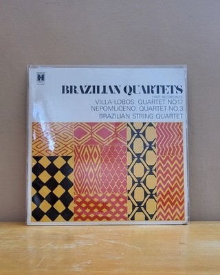 Brazilian String Quartet Villa-Lobos Nepomuceno LP Odyssey 32160176 1968
