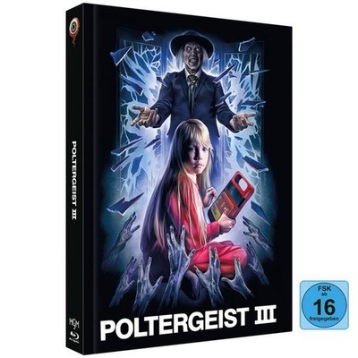 Poltergeist III  -  2-Disc Limited Mediabook - Cover B (Blu-ray + DVD) NEU&OVP
