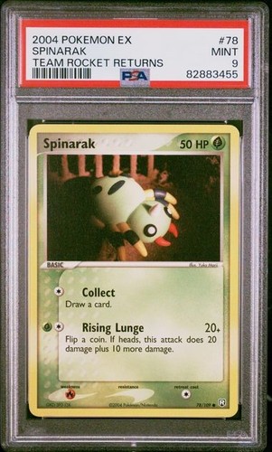 Spinarak graded PSA 9 for sale on eBay