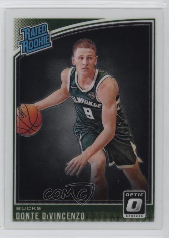 2018-19 Panini Donruss Optic Rated Rookie Donte DiVincenzo #164 Rookie RC