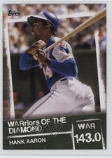 2020 Topps Warriors of the Diamond Hank Aaron #WOD-3 HOF 0t5t