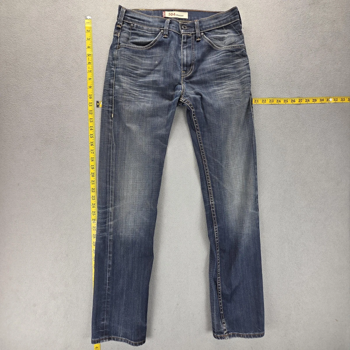 Blue Levi's 504 Jeans for Men for sale | eBay