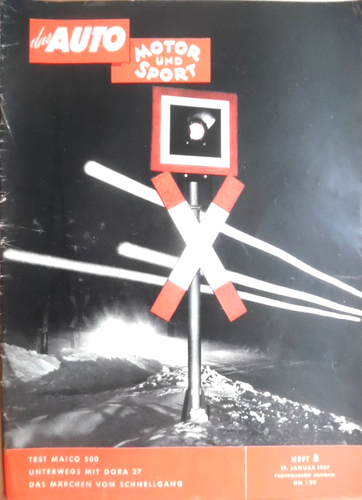 AUTO MOTOR UND SPORT 2 – 19.1. 1957 Maico 500 Dora 27 Troll Ford-Retractable