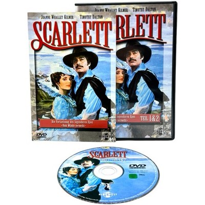 Scarlett Teil 1 & 2 (Fortsetzung von Vom Winde verweht)   DVD Deutsch PAL FSK12