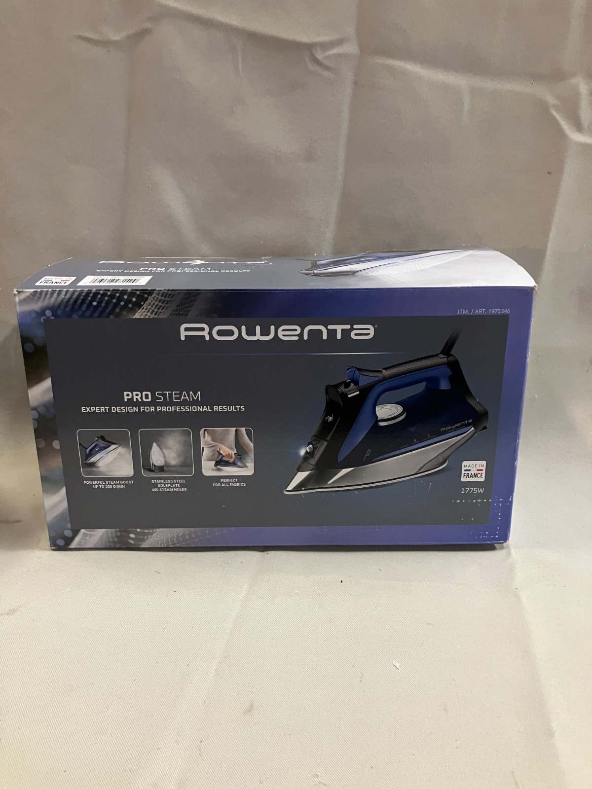 Rowenta Pro Steam Iron, 1775W, Vertical Steam, Auto-Off