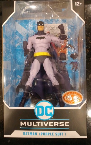DC Multiverse - Batman Purple Suit 7" Actionfigur Chase Version McFarlane