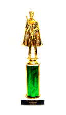 BEAUTY PAGEANT, KING TROPHY 11".....12 COLORS