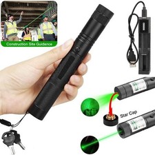 5000Miles Green Laser Pointer Pen Astronomy Visible Beam Light for Teach Pet Cat