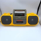 Vtg Sony Sports Yellow CFS-905 Bass Boombox AM/FM Radio Cassette - UNTESTED