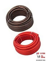 IMC Audio 4 Gauge AWG CCA Power Ground Wire Cable 5ft Black 5ft Red
