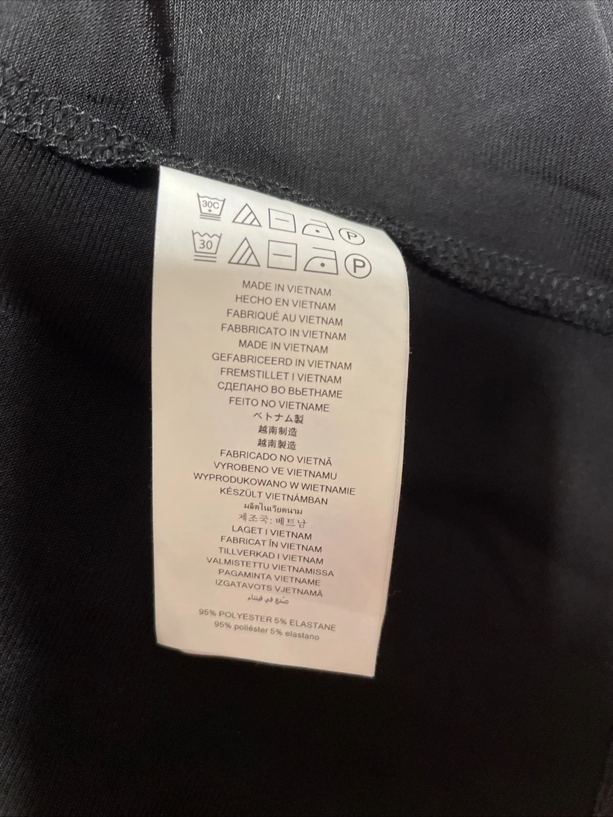 Abito donna Michael Kors nero t shirt colletto borchiato taglia small LBD